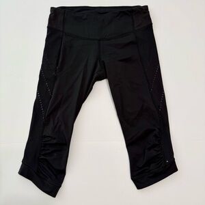 lululemon athletica Jet Black Capris
